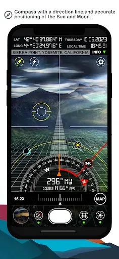Скриншот 3 — Compass 22G (GPS Camera)