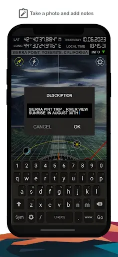 Скриншот 5 — Compass 22G (GPS Camera)