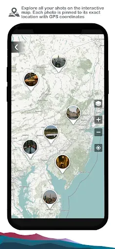 Скриншот 8 — Compass 22G (GPS Camera)