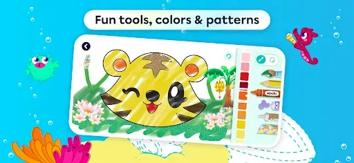 Скриншот 4 — Moshi Drawing For Toddlers