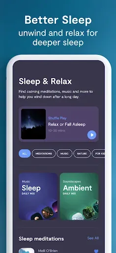 Скриншот 7 — Mindfulness.com Meditation App