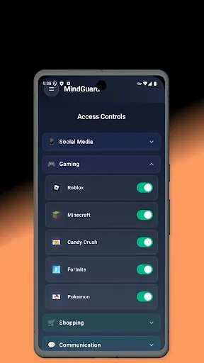 Скриншот 3 — MindGuard - Parental Controls