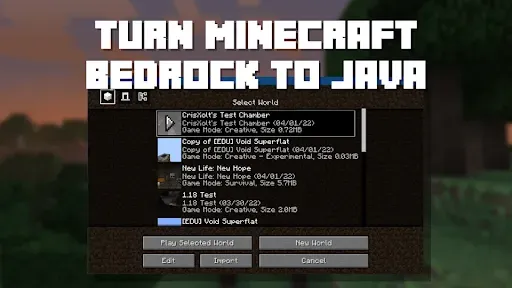 Скриншот 2 — Java Edition UI for Minecraft