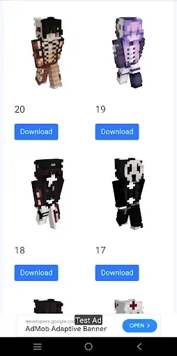 Скриншот 8 — HD Boys skins for minecraft