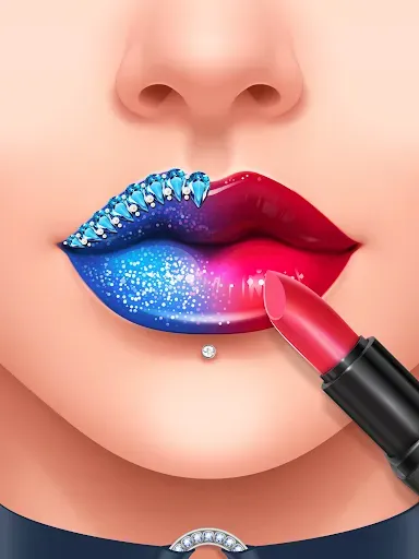 Скриншот 2 — Мода Одевалки Макияж Игра