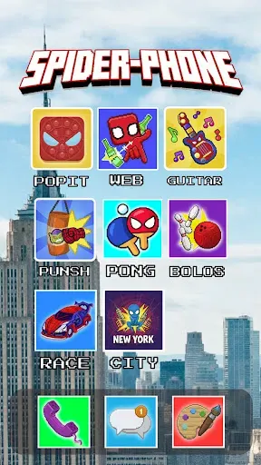 Скриншот 1 — Super Spider Hero Phone