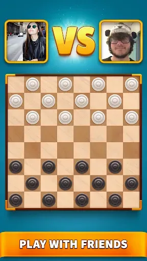 Скриншот 1 — Checkers Clash: Online Game