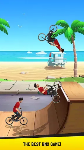 Скриншот 1 — Flip Rider - BMX Tricks