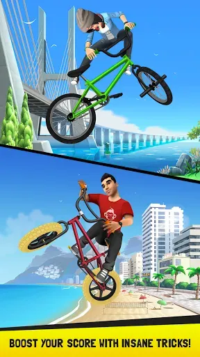 Скриншот 3 — Flip Rider - BMX Tricks
