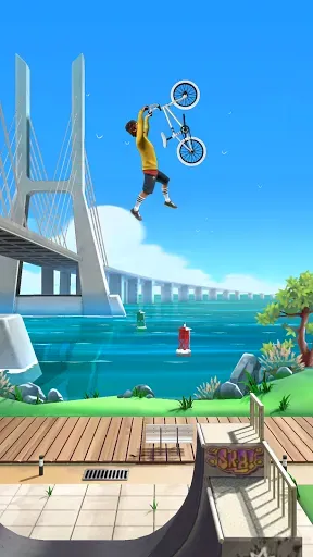 Скриншот 6 — Flip Rider - BMX Tricks