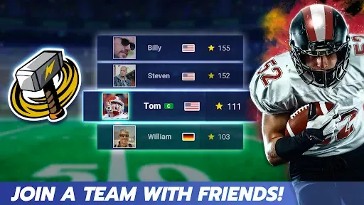 Скриншот 2 — Football Battle: Touchdown!