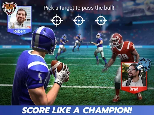 Скриншот 6 — Football Battle: Touchdown!