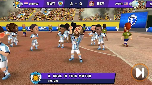 Скриншот 4 — Mini Football  футбольная игра