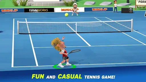 Скриншот 1 — Mini Tennis: Perfect Smash