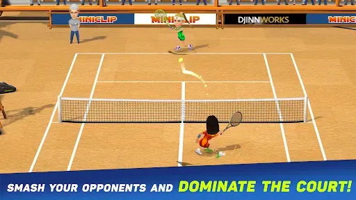 Скриншот 2 — Mini Tennis: Perfect Smash
