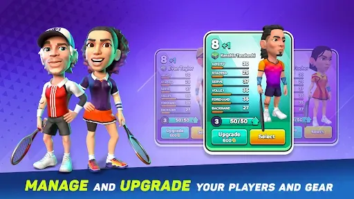 Скриншот 3 — Mini Tennis: Perfect Smash