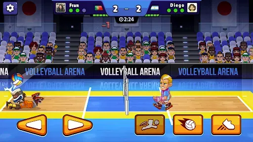 Скриншот 1 — Volleyball Arena: Spike Hard