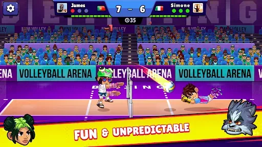 Скриншот 2 — Volleyball Arena: Spike Hard