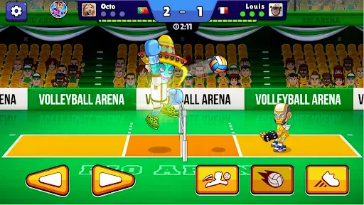 Скриншот 3 — Volleyball Arena: Spike Hard