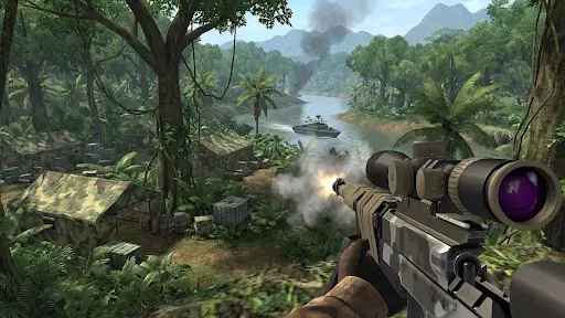 Скриншот 1 — War Sniper: ФПС шутер