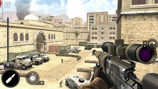 Скриншот 2 — War Sniper: ФПС шутер