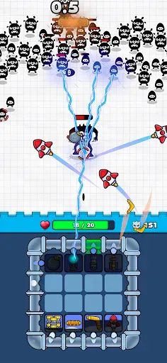 Скриншот 1 — Bounce Defense
