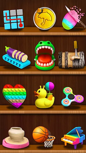 Скриншот 2 — Antistress Relaxing Mini Games