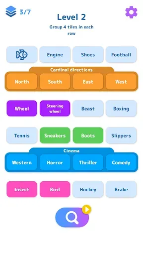 Скриншот 3 — Match Words: Word Association