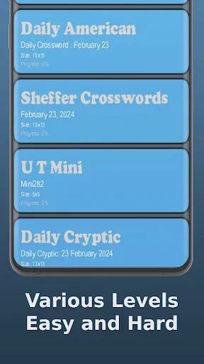 Скриншот 5 — Crossword Daily: Word Puzzle