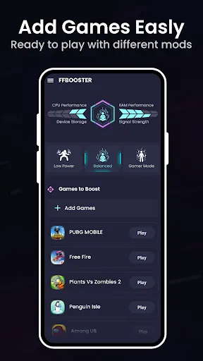 Скриншот 3 — FF Launcher: Game Booster