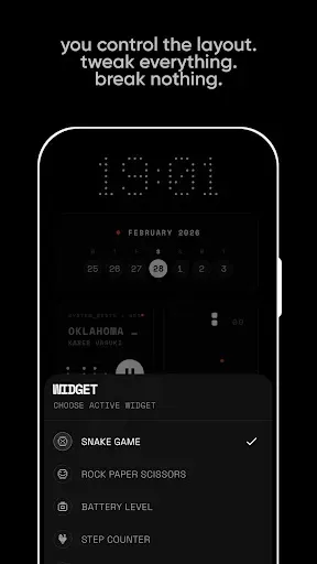 Скриншот 4 — MINIMAA: Minimalist Launcher