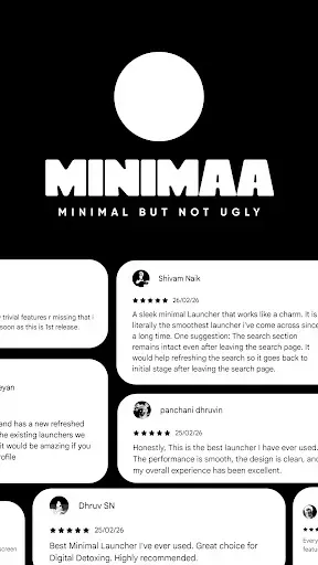 Скриншот 7 — MINIMAA: Minimalist Launcher