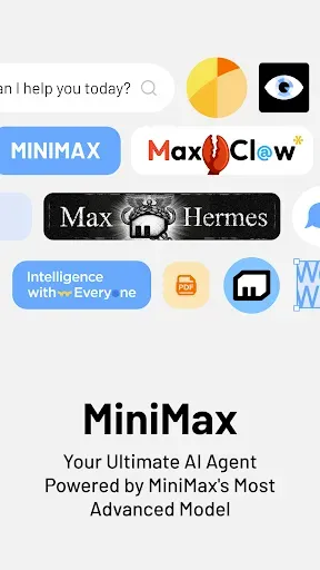 Скриншот 1 — MiniMax - Your AI Agent