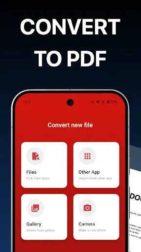 Скриншот 1 — PDF Converter - Word to PDF