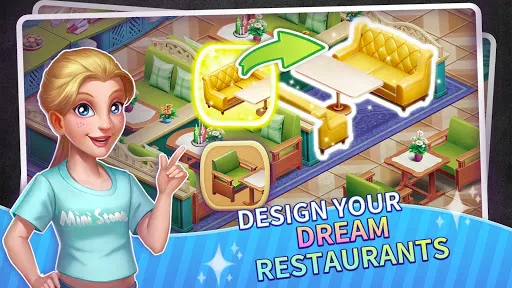 Скриншот 5 — My Restaurant Empire-Deco Game