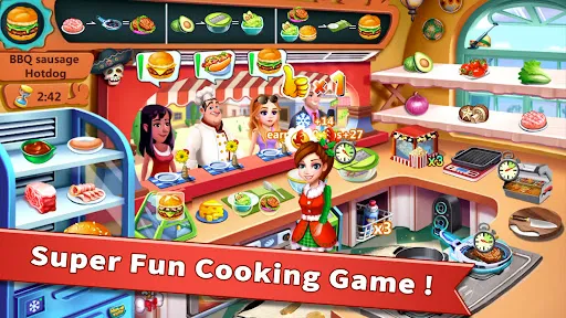 Скриншот 1 — Rising Super Chef - Cook Fast