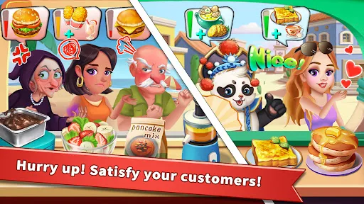 Скриншот 3 — Rising Super Chef - Cook Fast