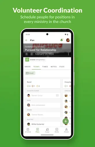 Скриншот 2 — Planning Center Services