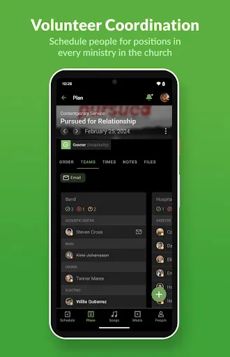 Скриншот 3 — Planning Center Services