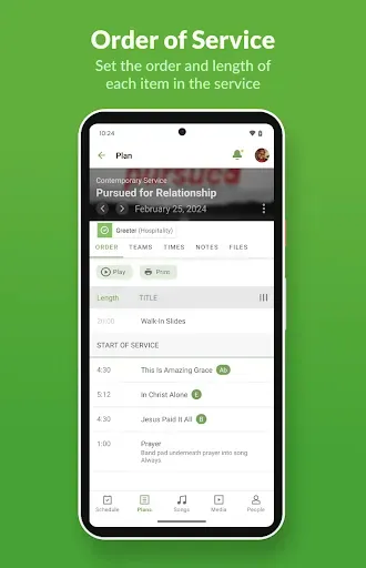 Скриншот 4 — Planning Center Services