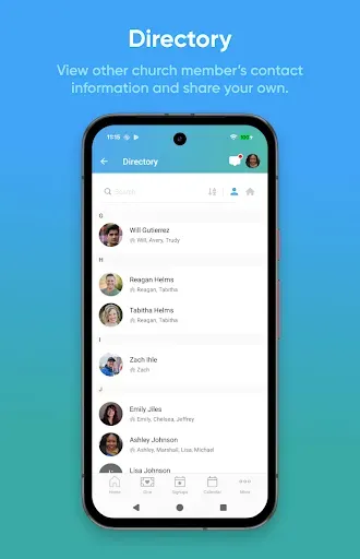 Скриншот 4 — Church Center App