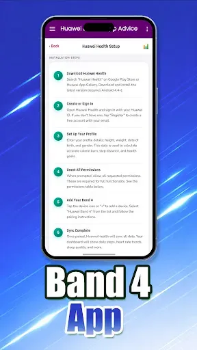 Скриншот 2 — Huawei Band 4 App Advice
