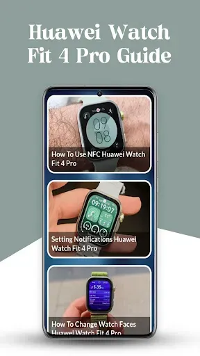 Скриншот 4 — Huawei Watch Fit 4 Pro Guide