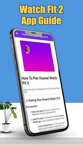 Скриншот 2 — Huawei Watch Fit 2 App Guide