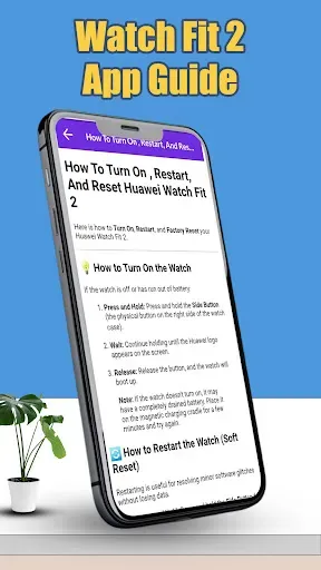Скриншот 4 — Huawei Watch Fit 2 App Guide