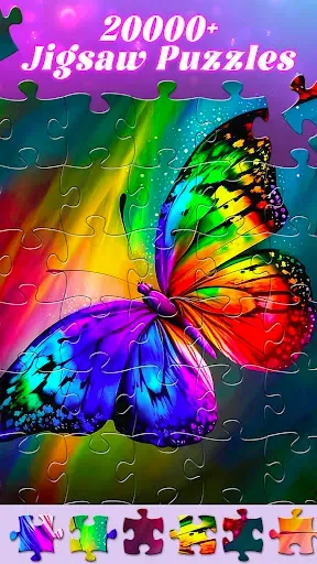 Скриншот 1 — Jigsaw Puzzles - Fancy Jigsaw
