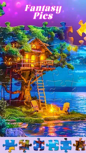 Скриншот 2 — Jigsaw Puzzles - Fancy Jigsaw