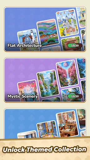 Скриншот 8 — Jigsolitaire Мастер Пазл
