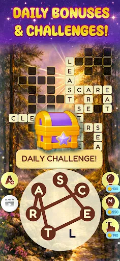 Скриншот 4 — Word Watcher - Crossword Games