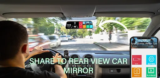 Скриншот 1 — REAR-VIEW Screen Mirror Link